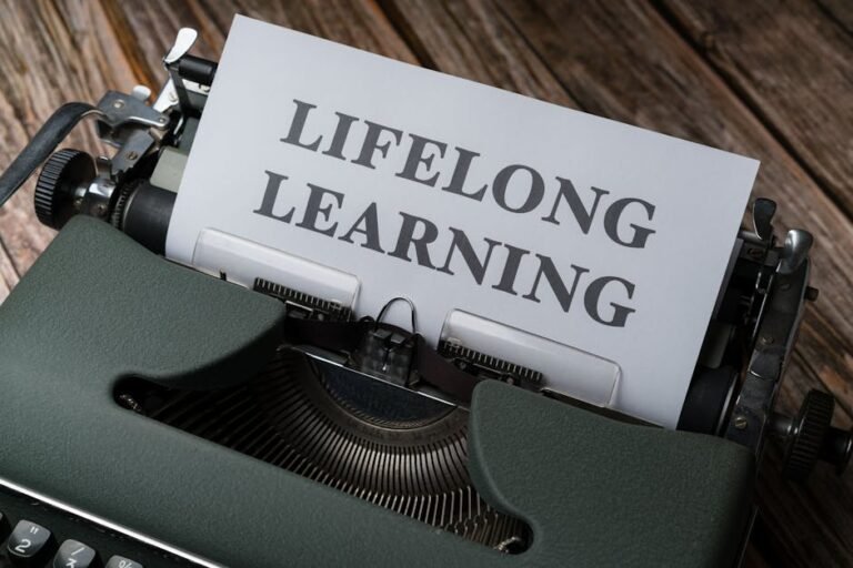 How does lifelong learning influence networking and professional relationships