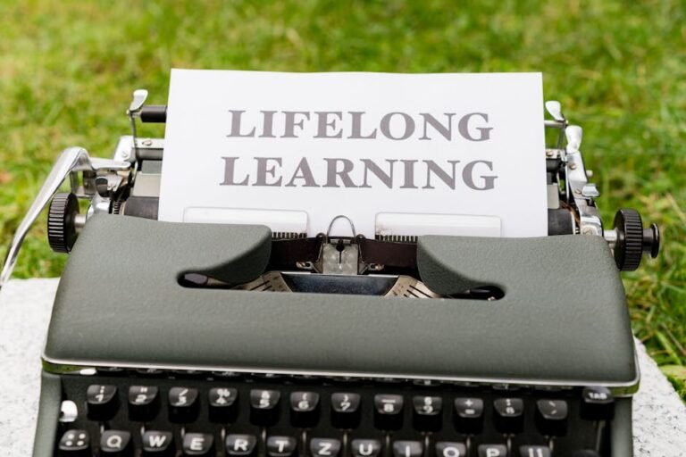 How does lifelong learning help stay relevant in a rapidly changing job market