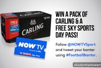 Pitchside Banter with NOW TV and Carling