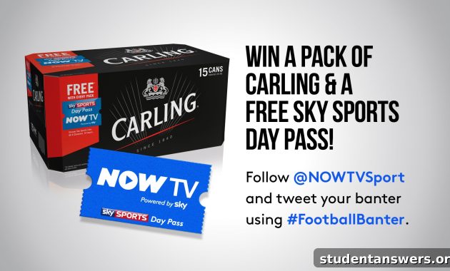 NOW TV and Carling Bring the Football Banter 1 featured 1688