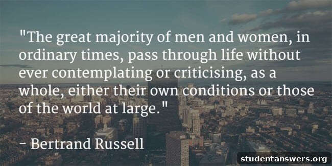 Quote from Bertrand Russell about the trouble with the world being that the stupid are cocksure while the intelligent are full of doubt.