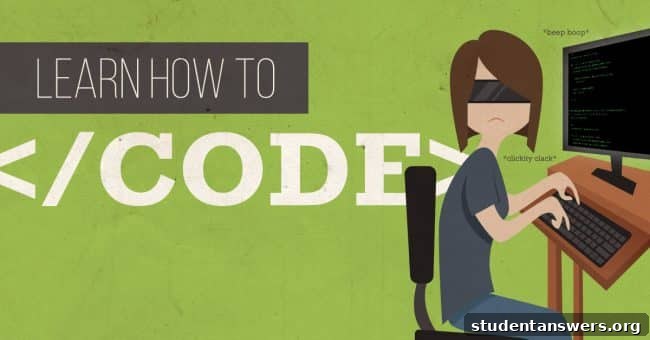 A graphic that says How to Learn to Code