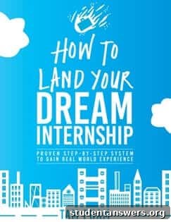 How to Land Your Dream Internship Book Cover