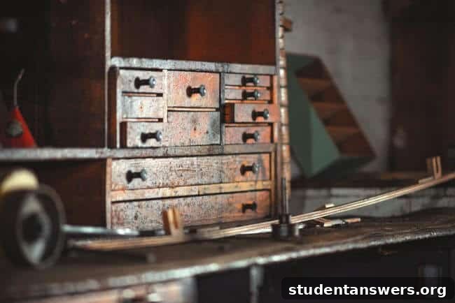 A well-organized toolbox symbolizing a speaker's collection of practiced stories.