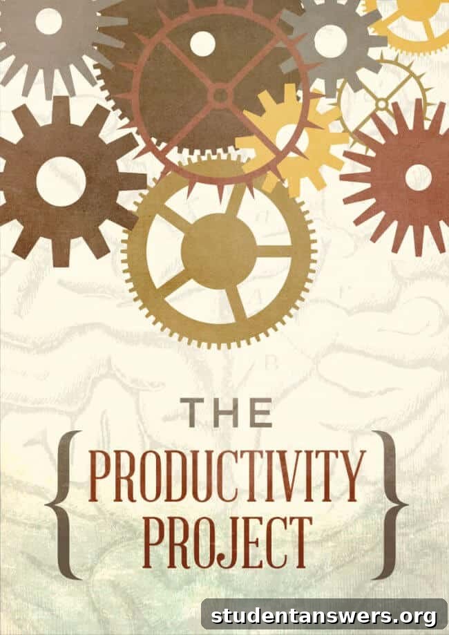 A person working efficiently at a clean desk, symbolizing the principles of The Productivity Project