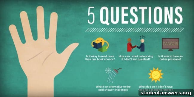 5 Questions: Early Networking, Cold Showers, and Morning Routines