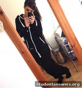 Front view of the Snuggaroo Women's Onesie in Black