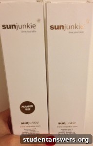 Sun Junkie self-tanning products including mousse and mist
