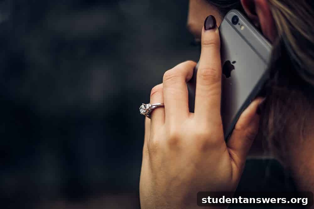 A person talking on the phone, illustrating the process of a potential employer calling a reference.