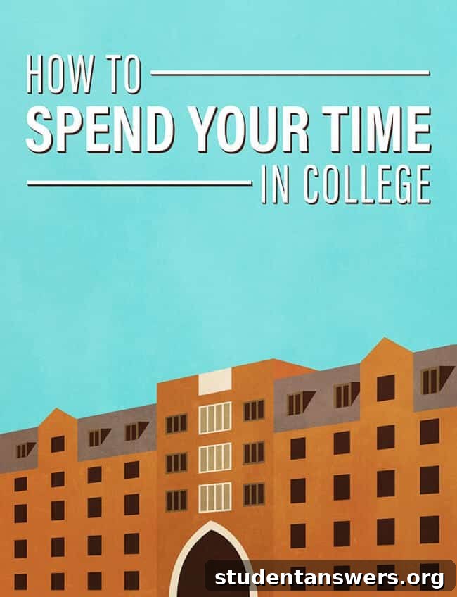A student thoughtfully planning their schedule to make the most of their time in college