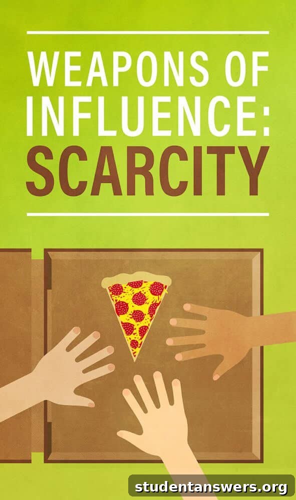 The Scarcity Principle - Cialdini's Weapons of Influence