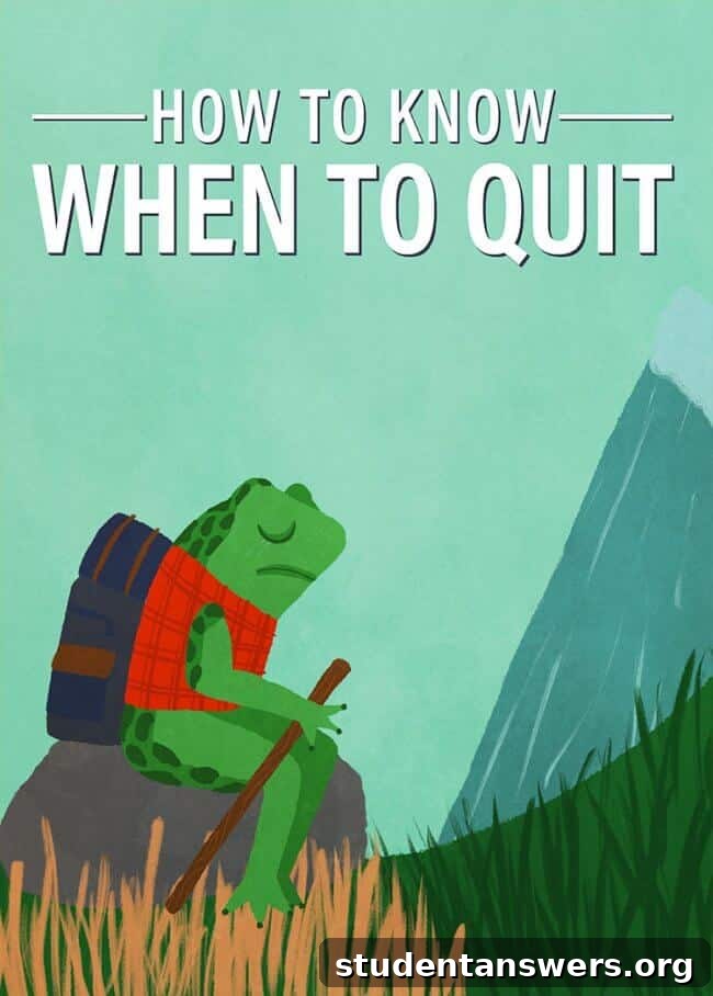 The Dip: How to Know When to Quit