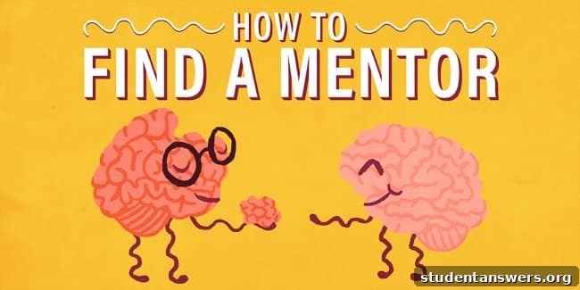 A visual guide on how to find a mentor