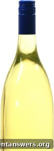 A bottle of wine as a simple gift idea