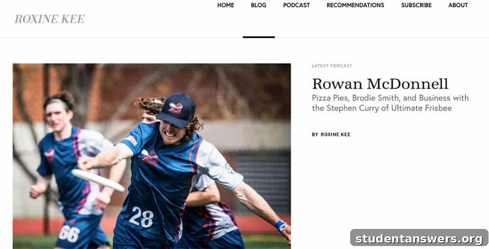 Roxine Kee's personal blog and website