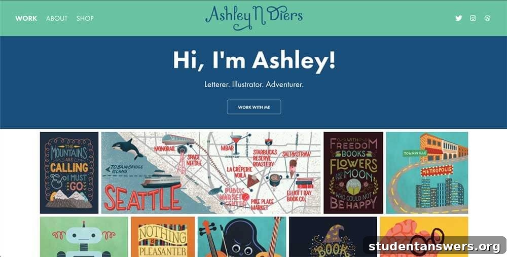 Ashley Diers's graphic design and illustration portfolio
