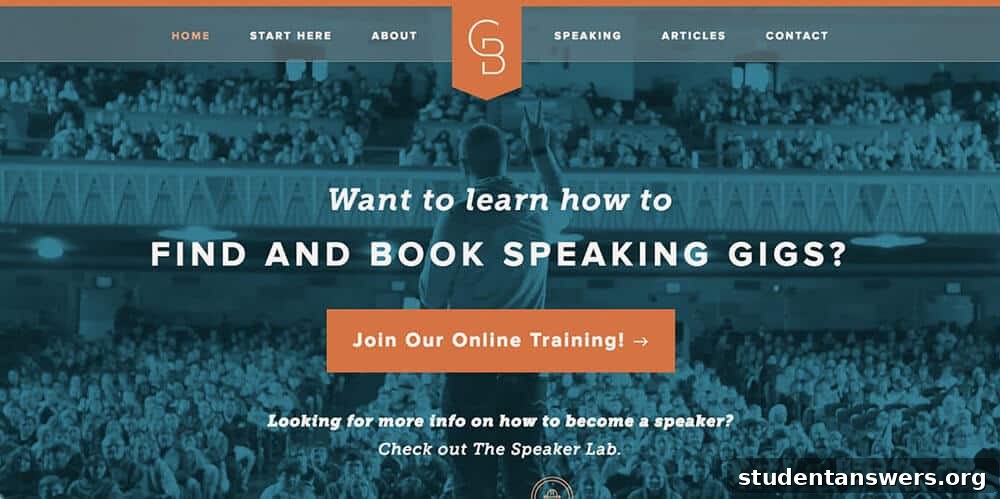 Grant Baldwin's professional speaker website