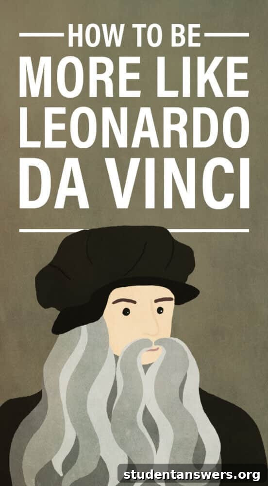 Lessons from Leonardo da Vinci