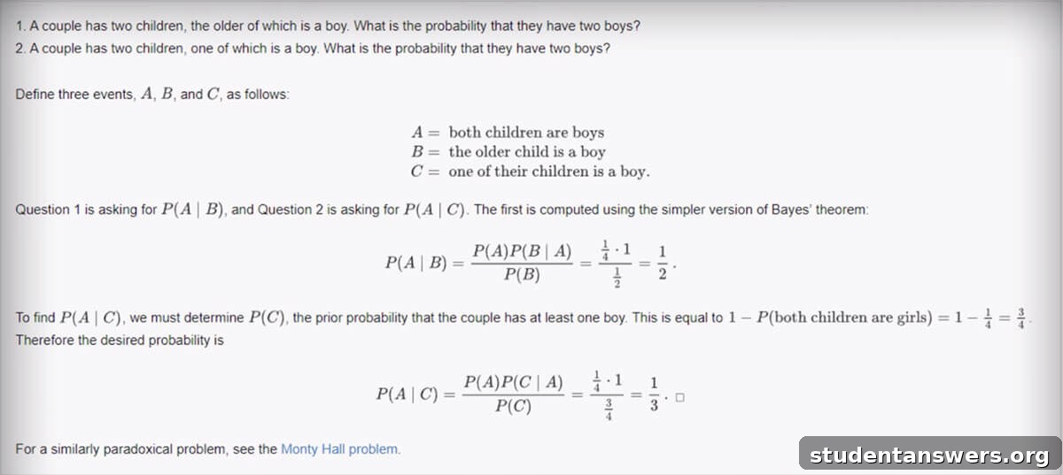 Screenshot of an online video explaining how a math problem is solved step-by-step.