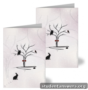 A beautifully designed free printable Christmas card with festive decorations.