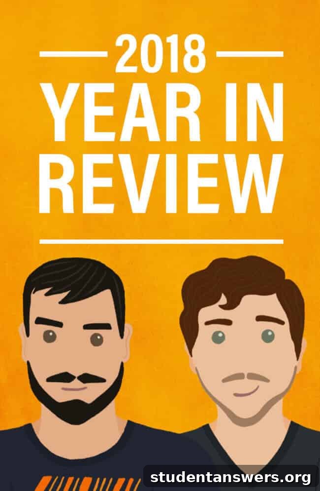 Martin and Thomas' 2018 Year in Review