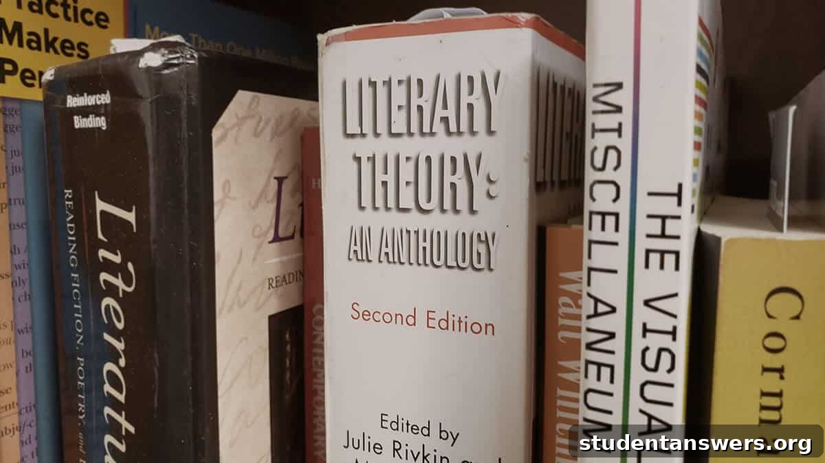 A stack of academic books on a library shelf
