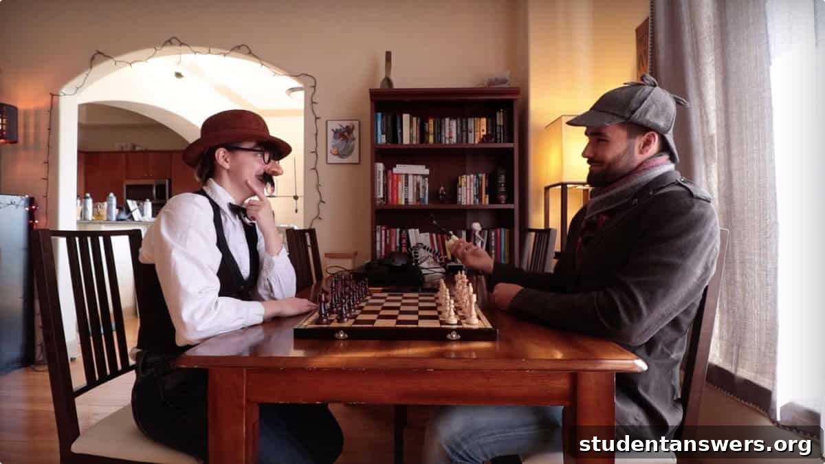 Two people engaged in a focused game of chess, symbolizing deep conversation.