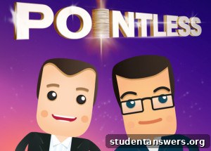 The official logo and interface of the Pointless app on a smartphone