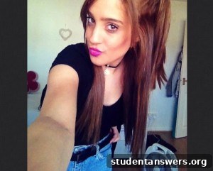 A stylish student looking at fashion trends online
