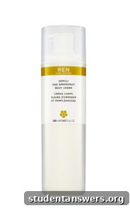 A lightweight and refreshing body cream for summer.