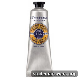 A rich shea butter foot cream for sandal-ready feet.