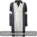 Rag & Bone pyjama shirt dress with scarf print