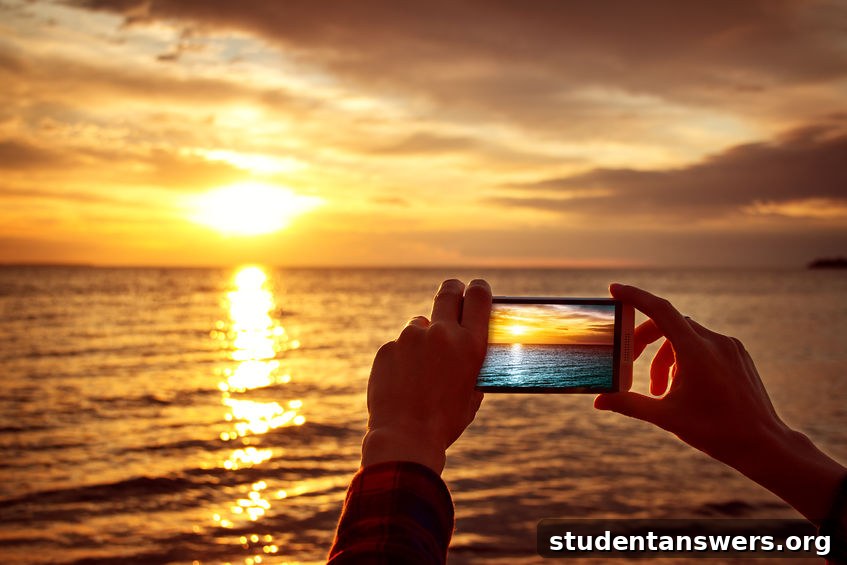 A person taking a high-quality photo with a smartphone to sell online