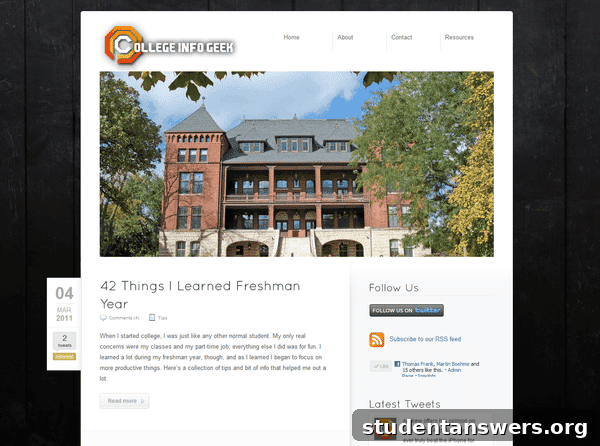 The second design iteration of the blog, showing a more refined header and content layout.