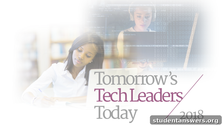 A young woman engaged in technology, representing the future female leaders in the tech industry.