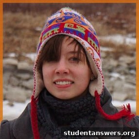 Anna Ellenberger, graphic design student